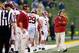 COLUMBIA, MO - OCTOBER 13: Head coach Nick Saban watches from the sidelines during the game against the Missouri Tigers at Faurot Field/Memorial Stadium on October 13, 2012 in Columbia, Missouri. (Photo by Jamie Squire/Getty Images)