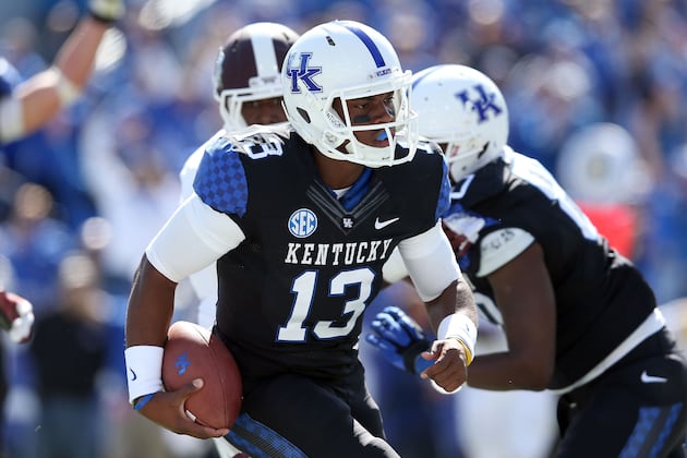 Kentucky Finds Patience Required with Freshman QB Whitlow