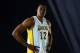 EL SEGUNDO, CA - OCTOBER 01: Dwight Howard #12 of the Los Angeles Lakers poses for members of the media during Media Day at Toyota Sports Center on October 1, 2012 in El Segundo, California. (Photo by Harry How/Getty Images)