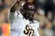 Sun Devil defender Will Sutton celebrates after a sack