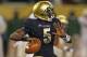 CHICAGO, IL - OCTOBER 06: Everett Golson #5 of the Notre Dame Fighting Irish passes against the Miami Hurricanes at Soldier Field on October 6, 2012 in Chicago, Illinois. (Photo by Jonathan Daniel/Getty Images)
