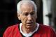 BELLEFONTE, PA - OCTOBER 09: Former Penn State assistant football coach Jerry Sandusky leaves the Centre County Courthouse after being sentenced in his child sex abuse case on October 9, 2012 in Bellefonte, Pennsylvania. Sandusky faced more than 350 years in prison for his conviction in June on 45 counts of child sexual abuse, including while he was the defensive coordinator for the Penn State college football team. (Photo by Patrick Smith/Getty Images)