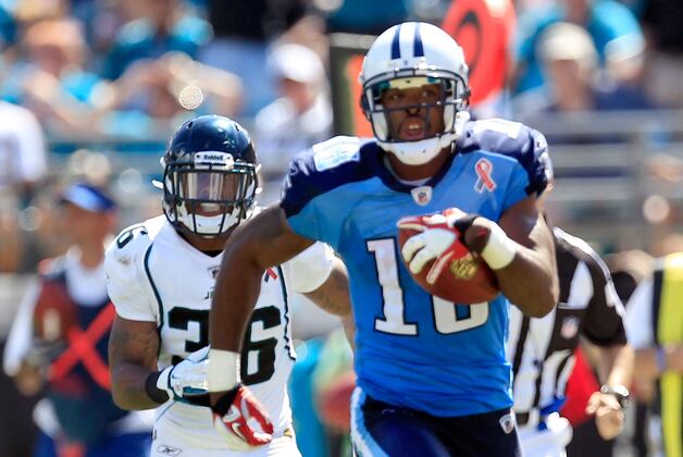 Kenny Britt: Why Tennessee Titans' WR Is a Fine Fantasy Option in Week 7