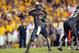 BATON ROUGE, LA - OCTOBER 13: Connor Shaw #14 of the South Carolina Gamecocks throws the ball against the LSU Tigers at Tiger Stadium on October 13, 2012 in Baton Rouge, Louisiana. (Photo by Ronald Martinez/Getty Images)