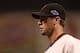 SAN FRANCISCO, CA - OCTOBER 15: Ryan Vogelsong #32 of the San Francisco Giants looks on during Game Two of the National League Championship Series against the St. Louis Cardinals at AT&T Park on October 15, 2012 in San Francisco, California. (Photo by Christian Petersen/Getty Images)