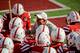 LINCOLN, NE - NOVEMBER 05: Nebraska Cornhuskers coach Bo Pelini prepares to take the field with his team against the Northwestern Wildcats at Memorial Stadium November 5, 2011 in Lincoln, Nebraska. Northwestern beat Nebraska 28-25. (Photo by Eric Francis/Getty Images)