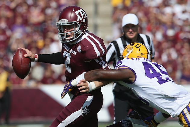 Heisman Watch 2012: Aggie QB Johnny Manziel Sees Hopes Dashed After LSU Loss