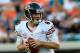 JACKSONVILLE, FL - OCTOBER 07: Jay Cutler #6 of the Chicago Bears attempts a pass during the game against the Jacksonville Jaguars at EverBank Field on October 7, 2012 in Jacksonville, Florida. (Photo by Sam Greenwood/Getty Images)