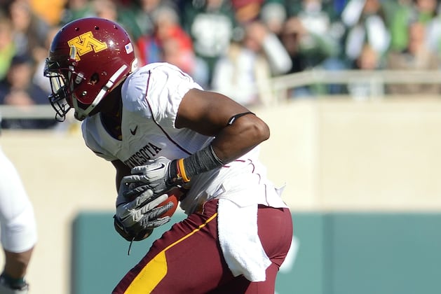 Gophers' MarQueis Gray Permanently Headed to WR, and He's OK with It