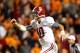 KNOXVILLE, TN - OCTOBER 20: AJ McCarron #10 of the Alabama Crimson Tide celebrates after tossing a touchdown reception against the Tennessee Volunteers at Neyland Stadium on October 20, 2012 in Knoxville, Tennessee. (Photo by Kevin C. Cox/Getty Images)