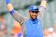Jose Bautista was a Met...for a day.