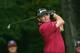 GREENSBORO, NC - AUGUST 19: Tommy Gainey hits his tee shot on the second hole during the final round of the Wyndham Championship at Sedgefield Country Club on August 19, 2012 in Greensboro, North Carolina. (Photo by Hunter Martin/Getty Images)