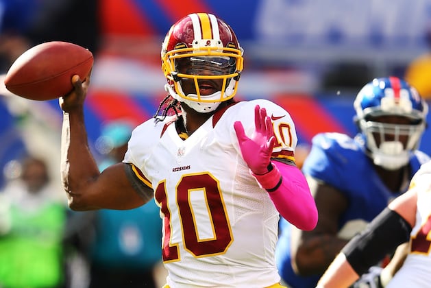 RG3 Not Playing Like a Rookie