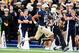 Navy linebacker Jordan Drake Runs Interception Back 24 Yards To Help Defeat Indiana