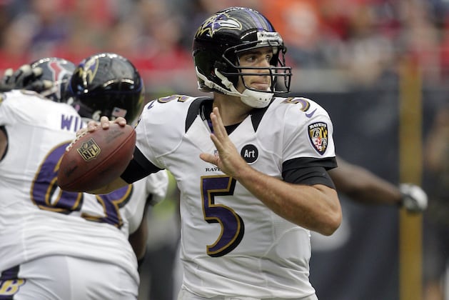 Flacco's QBR Is Lowest Rating in Five Years