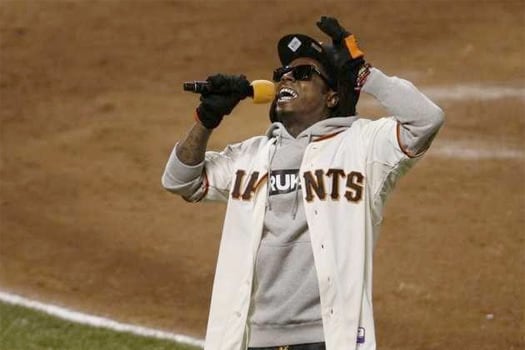 Lil Wayne Sings 'Take Me out to the Ballgame'