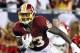 September 30, 2012; Tampa, FL, USA; Washington Redskins tight end Fred Davis (83) runs with the ball during the second half against the Tampa Bay Buccaneers at Raymond James Stadium. The Redskins won 24-22. Mandatory Credit: Kim Klement-US PRESSWIRE