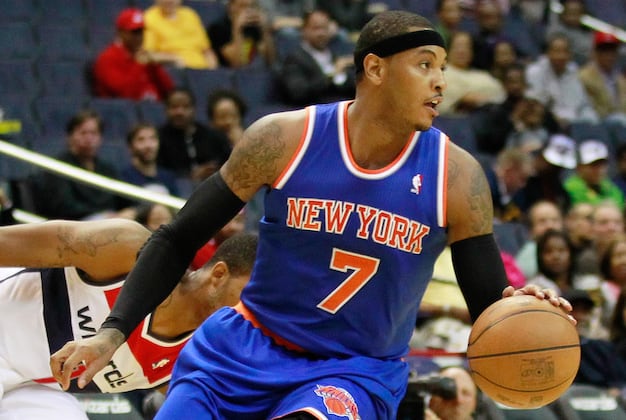 Knicks' Anthony Enjoying Syracuse Homecoming