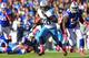 Titans tailback Chris Johnson steamrolled the Bills for 198 total yards (195 rushing) and two scores in his team's 35-34 comeback win. (US PRESSWIRE)