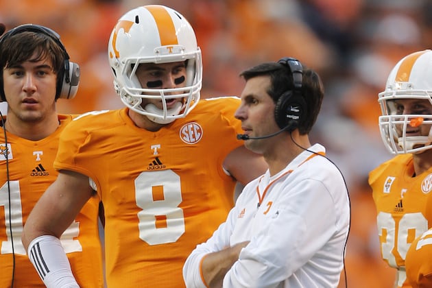 Dooley: Tyler Bray Will Be Benched If He Throws More Interceptions