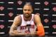 Oct. 1, 2012; Tarrytown, NY, USA; New York Knicks center Tyson Chandler at media day at the MSG Training Facility. Mandatory Credit: Debby Wong-US PRESSWIRE