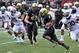 NASHVILLE, TN - OCTOBER 20: Runningback Zac Stacy #2 of the Vanderbilt Commodores becomes the all-time rushing leader in Vanderbilt history during a rush against the Auburn Tigers at Vanderbilt Stadium on October 20, 2012 in Nashville, Tennessee. (Photo by Frederick Breedon/Getty Images)