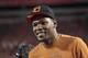STILLWATER, OK - SEPTEMBER 29: Kevin Durant of the Oklahoma City Thunder walks the Texas Longhorns sidelines during the game against the Oklahoma State Cowboys on September 29, 2012 at Boone Pickens Stadium in Stillwater, Oklahoma. Texas defeated Oklahoma State 41-36. (Photo by Brett Deering/Getty Images)