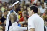 LeBron Looks to Coach K for Counsel
