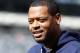 Sept. 30, 2012; East Rutherford, NJ, USA; Basketball player Marcus Camby attends the game between the New York Jets and the San Francisco 49ers at MetLife Stadium. Mandatory Credit: Debby Wong-US PRESSWIRE