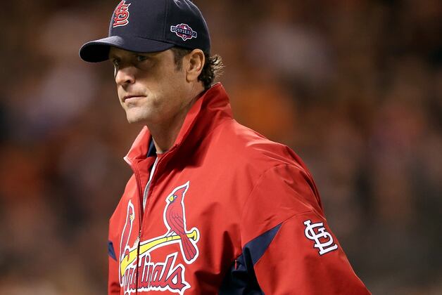 Cardinals Beaten by Bad Bounce, Silent Bats