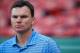 BOSTON, MA - SEPTEMBER 8: Ben Cherington, general manager of the Boston Red Sox, watches batting practice from the dugout before a game with the Toronto Blue Jays at Fenway Park on September 8, 2012 in Boston, Massachusetts. (Photo by Jim Rogash/Getty Images)