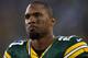 GREEN BAY, WI - SEPTEMBER 30: Strong safety Charles Woodson #21 of the Green Bay Packers looks on against the New Orleans Saints at Lambeau Field on September 30, 2012 in Green Bay, Wisconsin. (Photo by Jeff Gross/Getty Images)