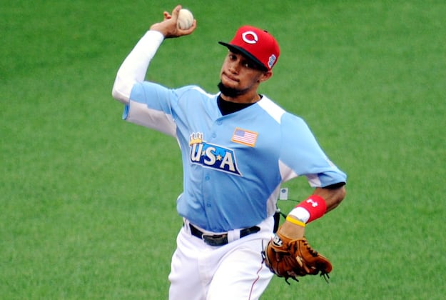 Speedster Hamilton Adjusts to Outfield in AFL