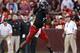 LANDOVER, MD - SEPTEMBER 29: Quarterback Munchie Legaux #4 of the Cincinnati Bearcats passes against the Virginia Tech Hokies during their NCAA football game at FedExField on September 29, 2012 in Landover, Maryland. (Photo by Jonathan Ernst/Getty Images)