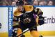 UNIONDALE, NY - NOVEMBER 19: David Krejci #46 of the Boston Bruins skates against the New York Islanders at the Nassau Veterans Memorial Coliseum on November 19, 2011 in Uniondale, New York. The Bruins defeated the Islanders 6-0. (Photo by Bruce Bennett/Getty Images)