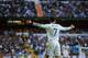 MADRID, SPAIN - OCTOBER 20: Cristiano Ronaldo of Real Madrid CF reacts during the La Liga match between Real Madrid CF and RC Deportivo La Coruna at Bernabeu on October 20, 2012 in Madrid, Spain. (Photo by Gonzalo Arroyo Moreno/Getty Images)