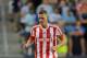 KANSAS CITY, KS - AUGUST 01: Defender Ryan Shawcross #17 of Stoke City passes the ball up the field against Sporting Kansas City during the first half on August 1, 2012 at LiveStrong Sporting Park in Kansas City, Kansas. (Photo by Peter Aiken/Getty Images)
