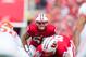 Sep 22, 2012; Madison, WI, USA; Wisconsin Badgers linebacker Mike Taylor (53) during the game against the UTEP Miners at Camp Randall Stadium. Wisconsin defeated UTEP 37-26. Mandatory Credit: Jeff Hanisch-US PRESSWIRE