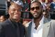 LOS ANGELES, CA - JULY 11: (L-R) UFC fighters Anderson Silva and Jon Jones arrive at the 2012 ESPY Awards at Nokia Theatre L.A. Live on July 11, 2012 in Los Angeles, California. (Photo by Frazer Harrison/Getty Images)