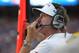Steve Spurrier looking on in the 44-11 loss to the Florida Gators
