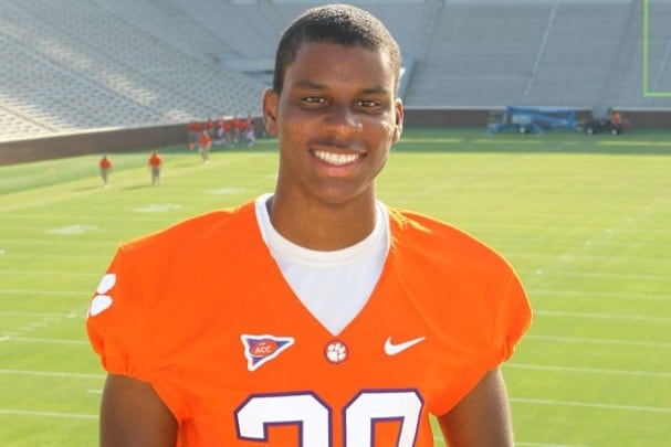 Clemson Backup DB Breaks Leg