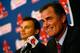 BOSTON, MA - OCTOBER 23: The Boston Red Sox announce John Farrell as the new manager, the 46th manager in the club's 112-year history, on October 23, 2012 at Fenway Park in Boston, Massachusetts. (Photo by Jared Wickerham/Getty Images)