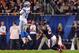 Oct 22, 2012; Chicago, IL, USA; Detroit Lions wide receiver Ryan Broyles (84) catches a pass over Chicago Bears cornerback Kelvin Hayden (24) during the second half at Soldier Field. The Bears won 13-7. Mandatory Credit: Dennis Wierzbicki-US PRESSWIRE