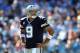 CHARLOTTE, NC - OCTOBER 21: Tony Romo #9 of the Dallas Cowboys during their game at Bank of America Stadium on October 21, 2012 in Charlotte, North Carolina. (Photo by Streeter Lecka/Getty Images)