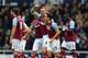 LONDON, ENGLAND - OCTOBER 20: Kevin Nolan of West Ham celebrates with team mate Yossi Benayoun after scoring during the Barclays Premier League match between West Ham United and Southampton at Boleyn Ground on October 20, 2012 in London, England. (Photo by Mike Hewitt/Getty Images)