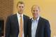 Patrick Beilein and his father John Beilein. Photo: www.wesleyanbobcats.com