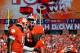 CLEMSON, SC - OCTOBER 20: Tajh Boyd #10 of the Clemson Tigers celebrates with teammate Martavis Bryant #1 after scoring a touchdown against the Virginia Tech Hokies during their game at Clemson Memorial Stadium on October 20, 2012 in Clemson, South Carolina. (Photo by Streeter Lecka/Getty Images)