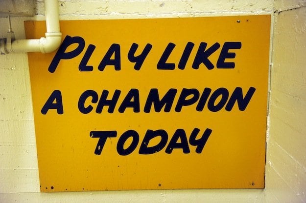 Oklahoma Might Have Been the First to Use 'Play Like a Champion Today'