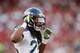 SAN FRANCISCO, CA - OCTOBER 18: Cornerback Richard Sherman #25 of the Seattle Seahawks looks for directions against the San Francisco 49ers in the first quarter on October 18, 2012 at Candlestick Park in San Francisco, California. The 49ers won 13-6. (Photo by Brian Bahr/Getty Images)