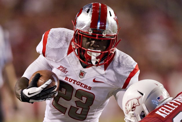 Rutgers RB Jamison Runs Through the Pain